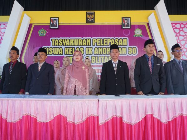 Mengukir Prestasi, Menyongsong Masa Depan: Catatan Khidmat Tasyakuran Pelepasan Siswa Kelas 9 MTsN 4 Blitar