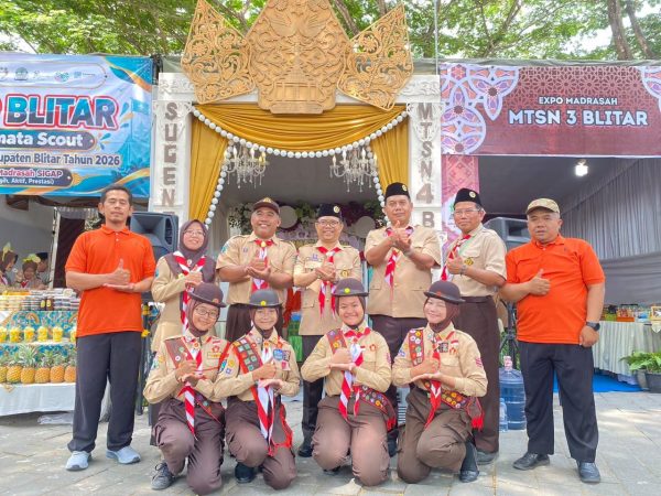 MTsN 4 Blitar Semarakkan Permata Scout 2026, Tampilkan Kreativitas dan Kebersamaan melalui Perkemahan, Expo, dan Bazar